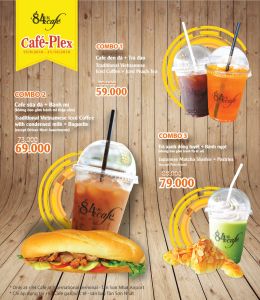 [+84 Cafe] Combo Cafe-Plex