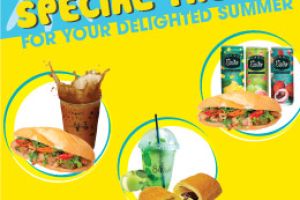 [+84 Cafe] Sumer Delight - Combo Eat+Drink