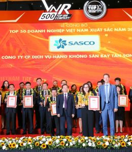 SASCO tiếp tục vào Top 50 Doanh nghiệp xuất sắc nhất Việt Nam năm 2019