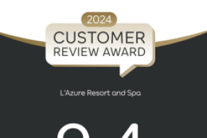 L'AZURE RESORT & SPA ĐẠT ĐIỂM SỐ 9.4 - GIẢI THƯỞNG ĐÁNH GIÁ KHÁCH HÀNG AGODA 2024